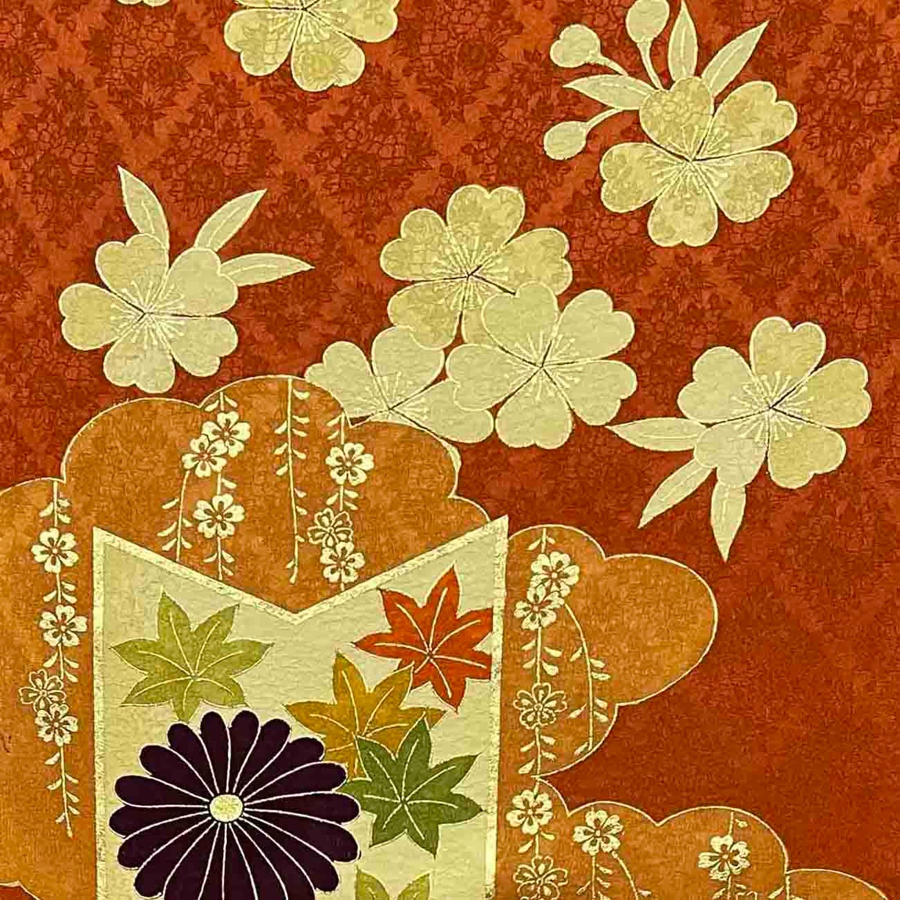 Kimono Silk Panel K234a Laura Murray Designs