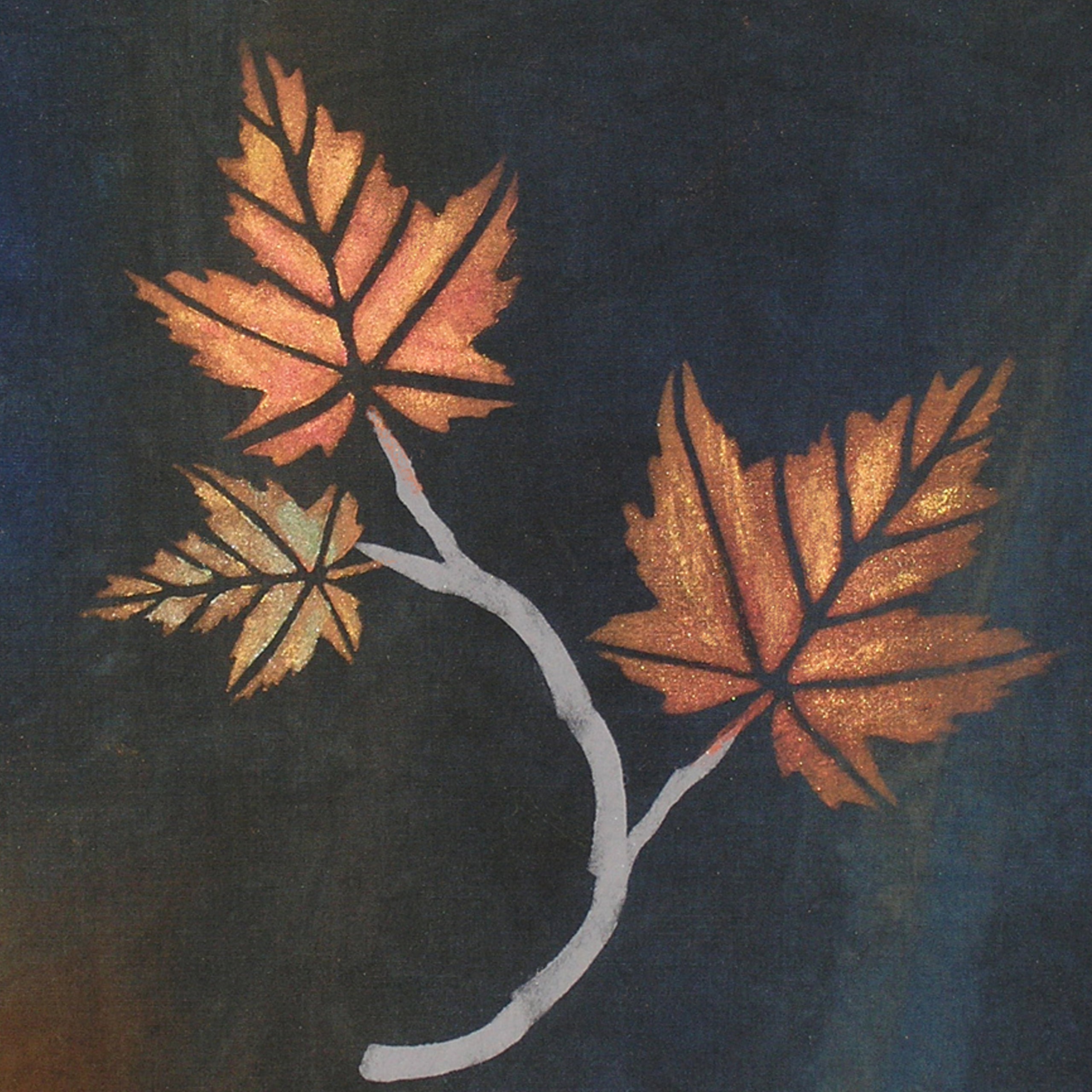 Maple Leaves Stencil